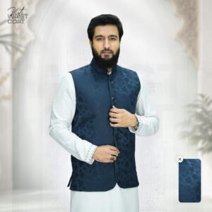 Platinum Jacquard Waistcoat - 107