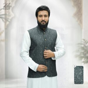 Premium Suit Printed Waistcoat - 204